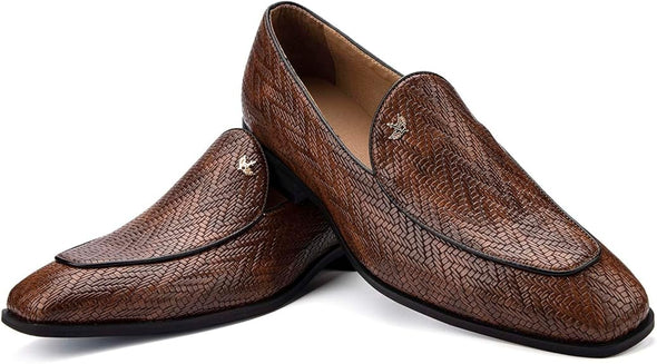 Mens Loafers Shoes Slip On Driving Shoes Casual Dress Loafer Business Fashion Shoes