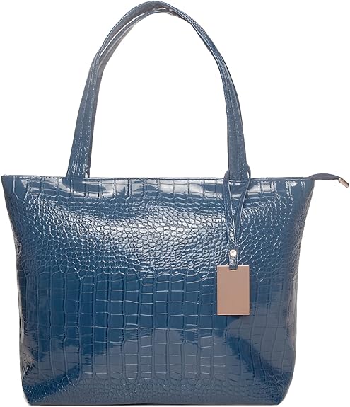 Womens Crocodile Large Tote Handbag Purse Shoulder Bag Travel Satchel Handbag