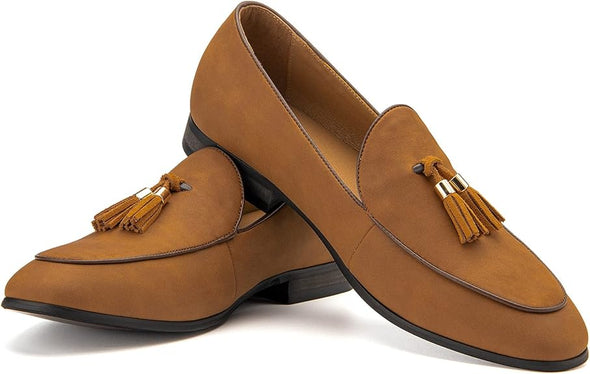 Mens Loafers Shoes Slip On Driving Shoes Casual Dress Loafer Business Fashion Shoes