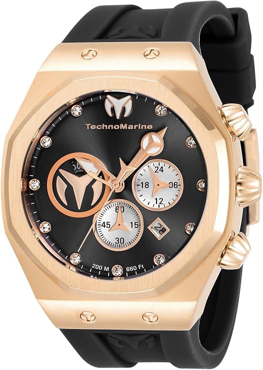 TechnoMarine Men's Quartz Watch (Black)