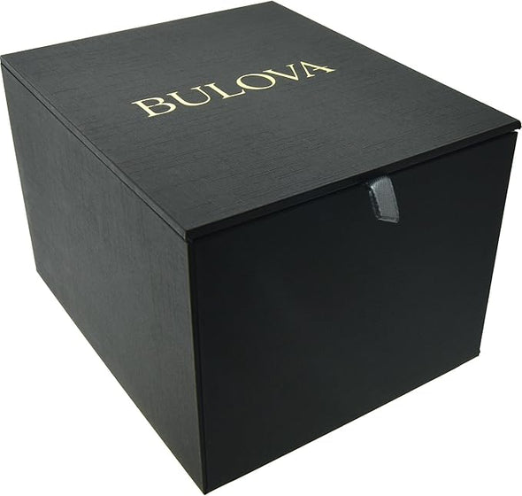 Bulova Mens Dress Classic Quartz Two Tone Stainless Steel Watch