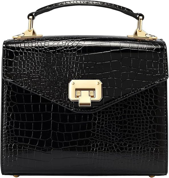 VICTORIA HYDE Women's Top Handle Handbag, Satchel Purses, Square Crossbody Bags