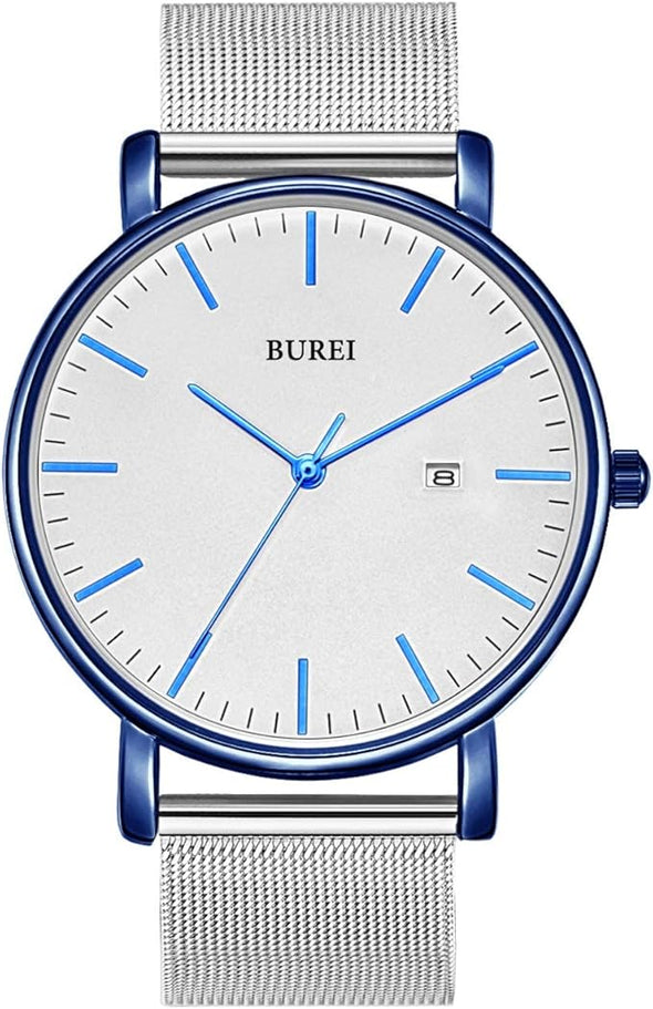 Men Wrist Watches Fashion Minimalist Analog Quartz Waterproof Watches for Men