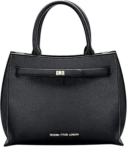 VICTORIA HYDE Tote Bag for Women Large PU Leather Shopper Handbags Vegan Travel Shoulder Bags for Women and Mom Best Gift