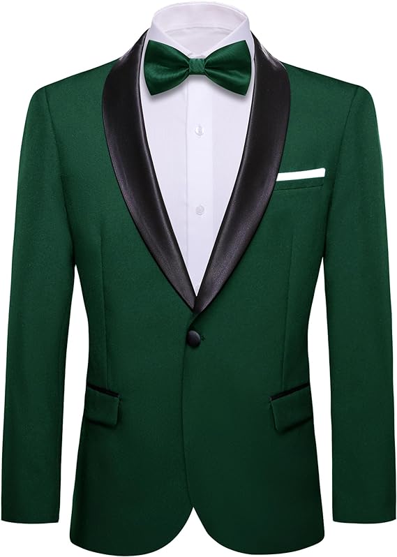 Mens Blazer Suit Lightweight Regular Tuxedo Sequins Floral for Wedding Party Prom