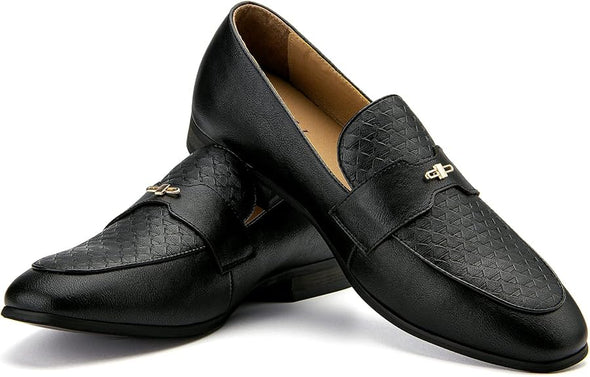 Mens Loafers Shoes Slip On Driving Shoes Casual Dress Loafer Business Fashion Shoes