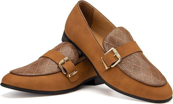 Mens Loafers Shoes Slip On Driving Shoes Casual Dress Loafer Business Fashion Shoes