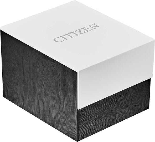 Citizen Men's Classic Eco-Drive Leather Strap Watch.