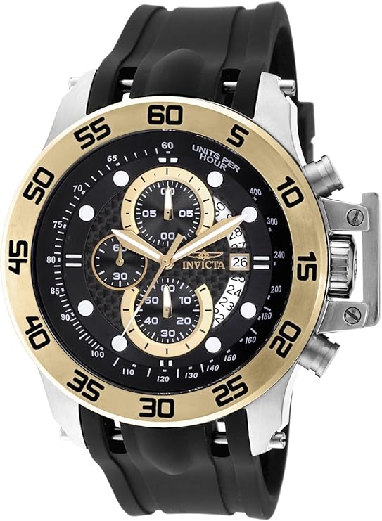 Invicta Men's I-Force Analog Display Japanese Quartz Black Watch
