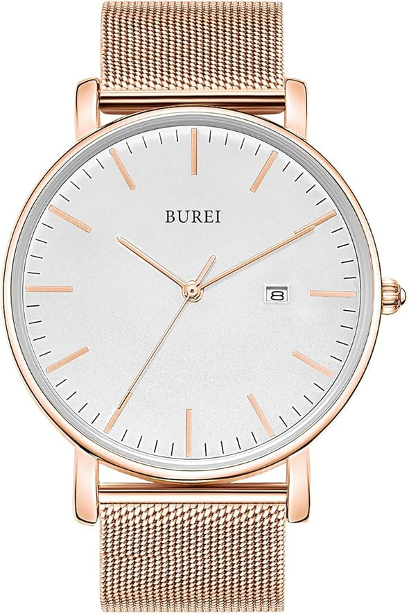 Men Wrist Watches Fashion Minimalist Analog Quartz Waterproof Watches for Men