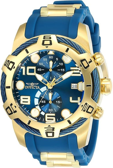 Invicta Men's Bolt Analog Display Quartz Two Tone Watch