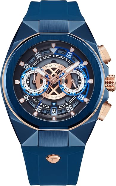 Men's Watches Chronograph Analog Stop Watch Waterproof Business Casual Wrist Watch