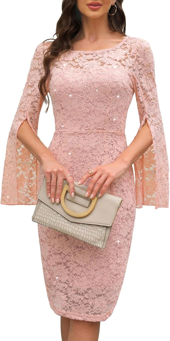 Women, Weddings as a Guest, Evening Party Formal Sequin Dress, Sequin Slim Midi Fishtail Dresses