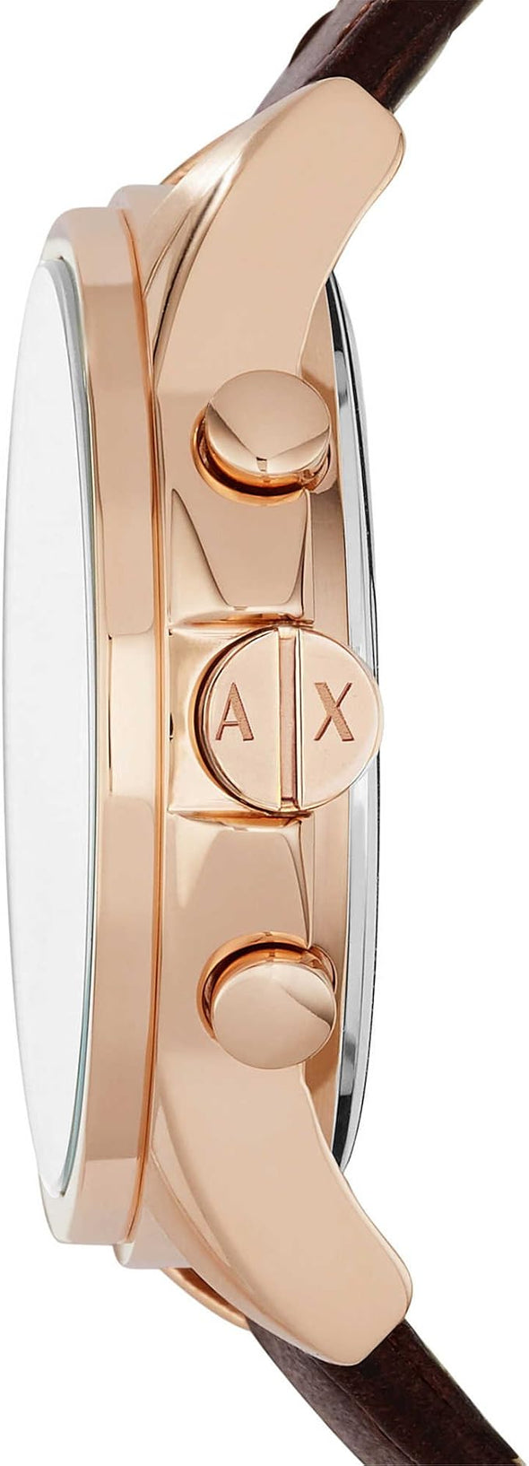 AX Armani Exchange Chronograph Watch for Men with Leather, Stainless Steel Watch