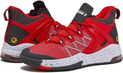 AND1 Turnaround Men’s Basketball Shoes, Indoor or Outdoor Basketball Sneakers for Men/Women , Street or Court, Sizes 7-16