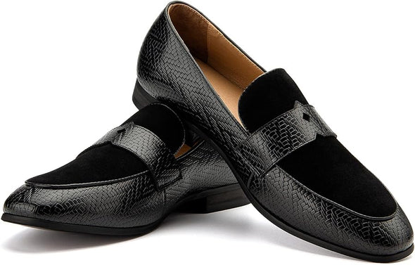 Mens Loafers Shoes Slip On Driving Shoes Casual Dress Loafer Business Fashion Shoes