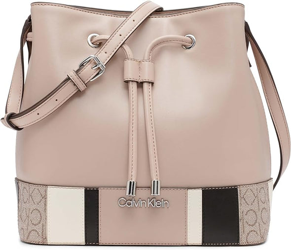 Calvin Klein Women's Gabrianna Novelty Bucket Shoulder Bag