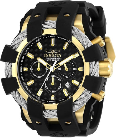 Invicta Men's Bolt Analog Display Quartz Black Watch
