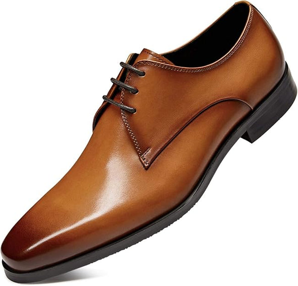 Mens Oxford Shoes Genuine Leather Dress Shoes