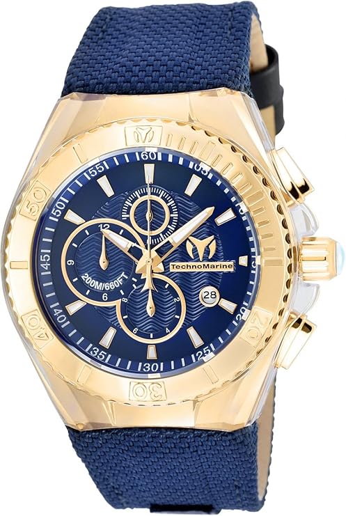 TechnoMarine Men's Blue Analog Quartz Watch