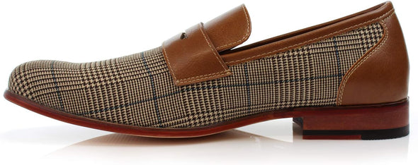 Mens Casual Classic Penny Loafer Dress Shoes