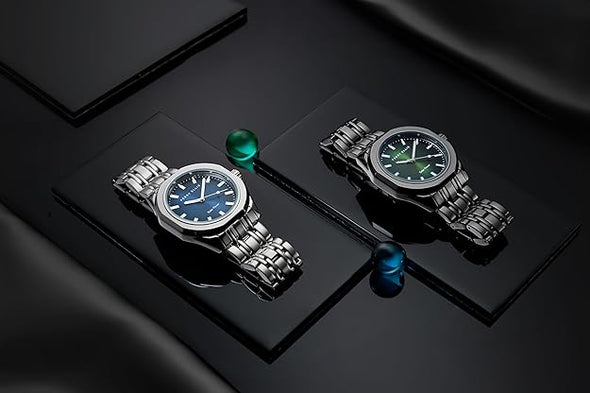 Perry Ellis Solar Powered Mens Watch | Alloy Bracelet | Water-Resistant Analog Wrist Watches for Men