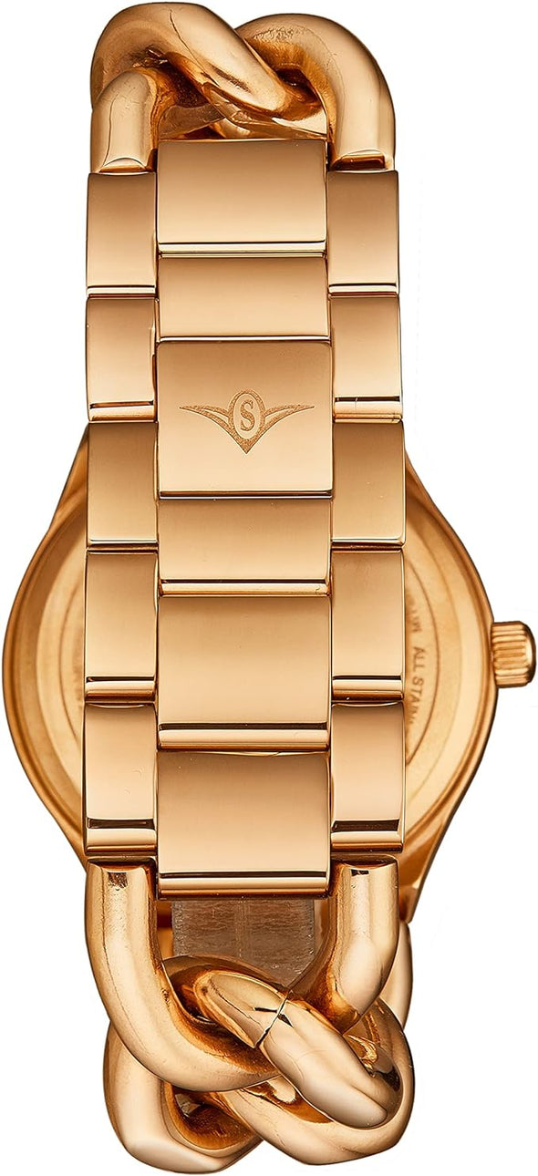 Original Women's Dress Watch - 813S.04 Luxury Diamond Timepiece with Stainless Steel Case