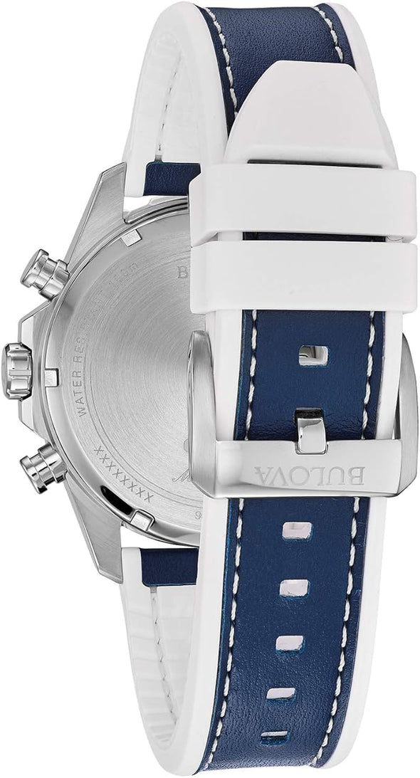 Bulova Men's Marine Star Series B Stainless Steel 6-Hand Chronograph Quartz Watch