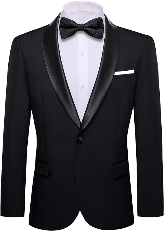 Mens Blazer Suit Lightweight Regular Tuxedo Sequins Floral for Wedding Party Prom