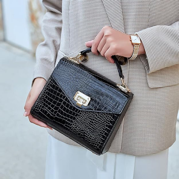 VICTORIA HYDE Women's Top Handle Handbag, Satchel Purses, Square Crossbody Bags