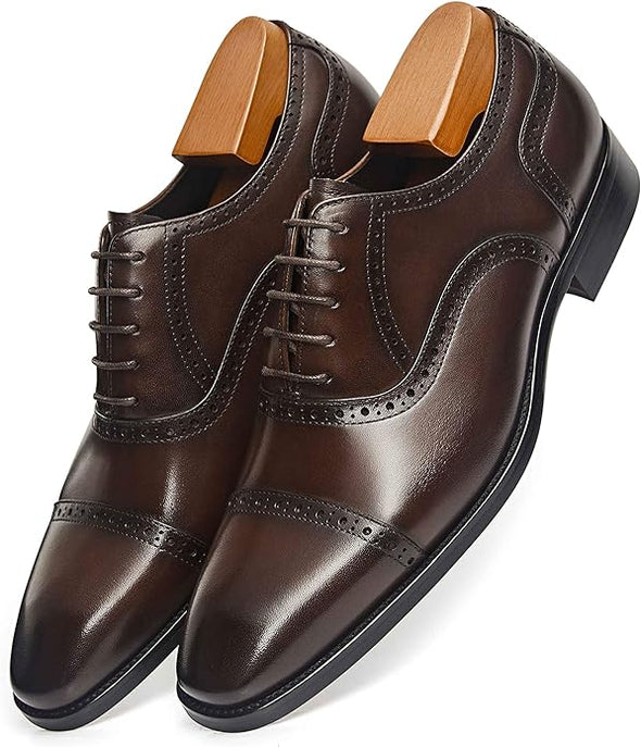 Dress Shoes Oxford Formal Modern Leather Shoes for Men