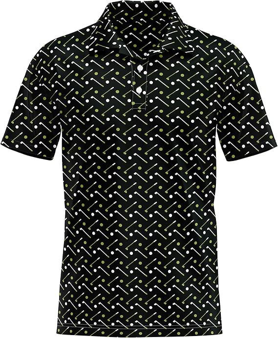Mens Golf Shirt Short Sleeve Dry Fit polo t shirts