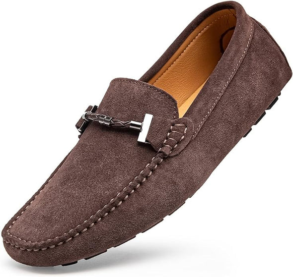 Fashion Loafers Moccasin Driving Shoes Slip On Flats Boat Shoes