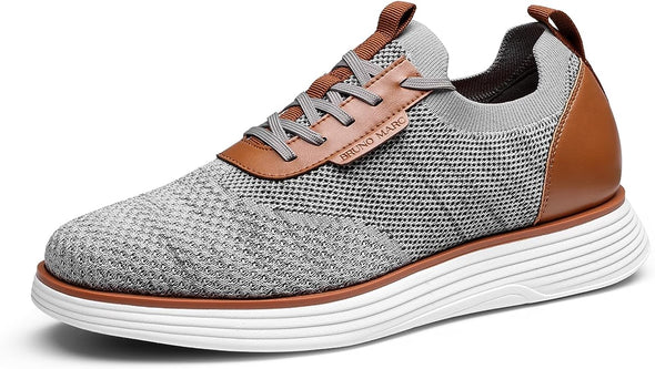Bruno Marc Men's Mesh Dress Sneakers Casual Business Oxfords Comfortable Shoes
