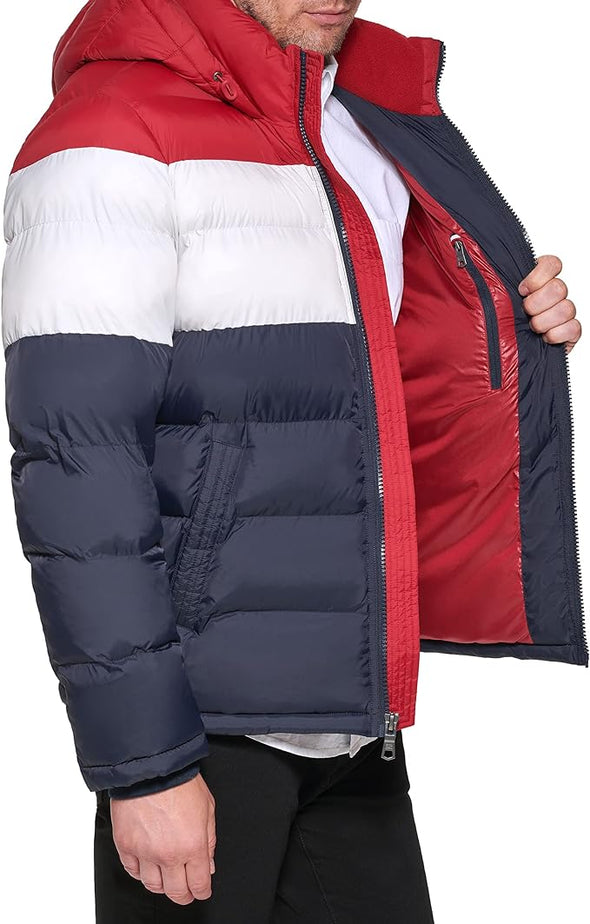 Tommy Hilfiger Men's Hooded Puffer Jacket
