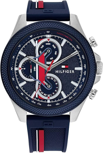 Tommy Hilfiger Men's Stainless Steel Racing-Inspired Watch