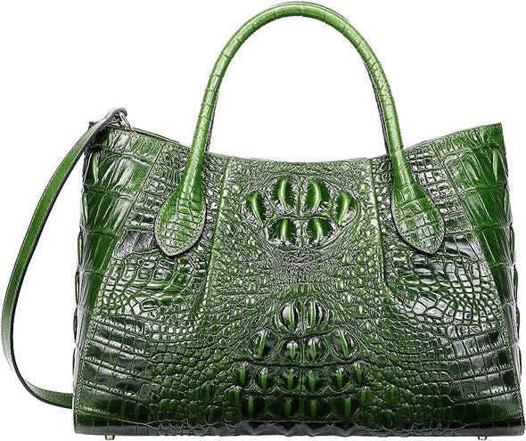Women Handbags Crocodile Purse Designer Top Handle Satchel Handbags For Women