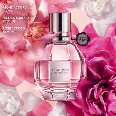 Viktor&Rolf - Flowerbomb Eau de Parfum - Women's Perfume - Floral & Woody - With Notes of Vanilla, Jasmine, & Rose