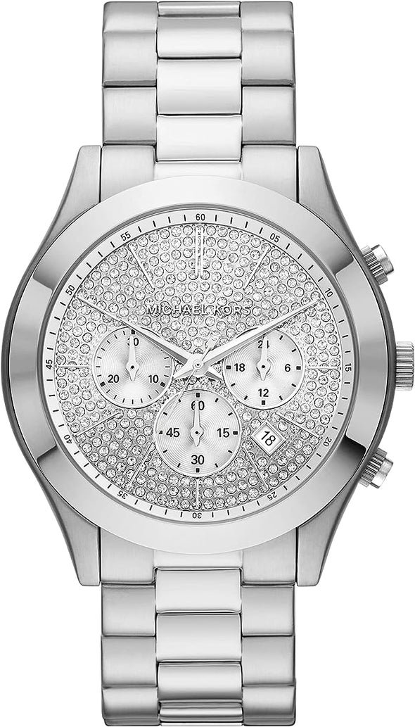 Michael Kors Men's Slim Runway Stainless Steel Quartz Watch