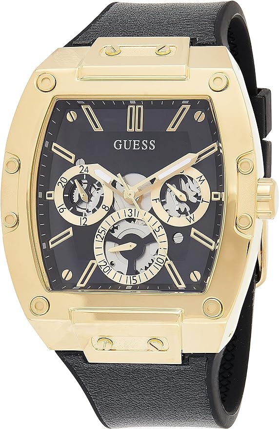 GUESS Men's Trend Casual Tonneau Diamond 43mm Watch