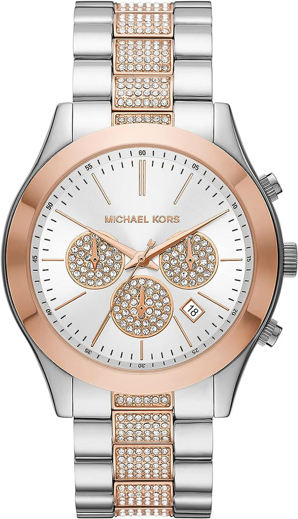 Michael Kors Men's Slim Runway Stainless Steel Quartz Watch