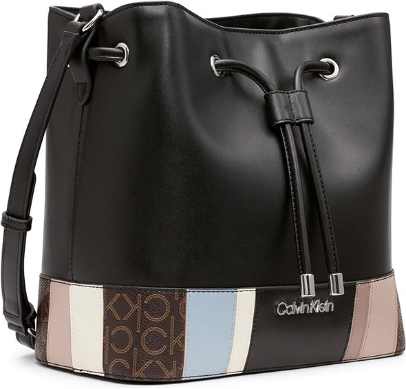 Calvin Klein Women's Gabrianna Novelty Bucket Shoulder Bag