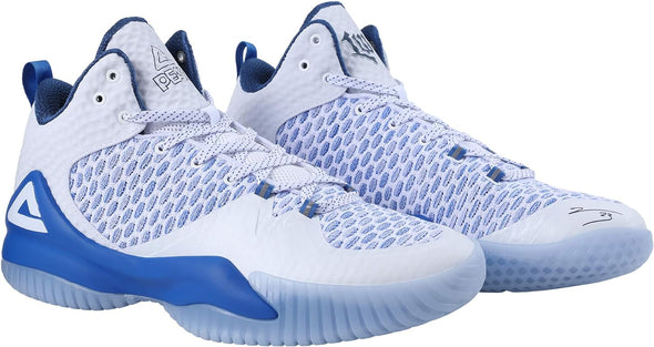 PEAK High Top Mens Basketball Shoes Lou Williams Streetball Master Breathable Non Slip Outdoor Sneakers Cushioning Workout Shoes for Fitness