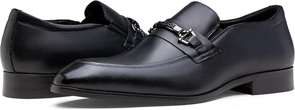 Men's Dress Shoes Premium Leather Penny Loafers for Men Slip-On Formal Dress Loafers for Men