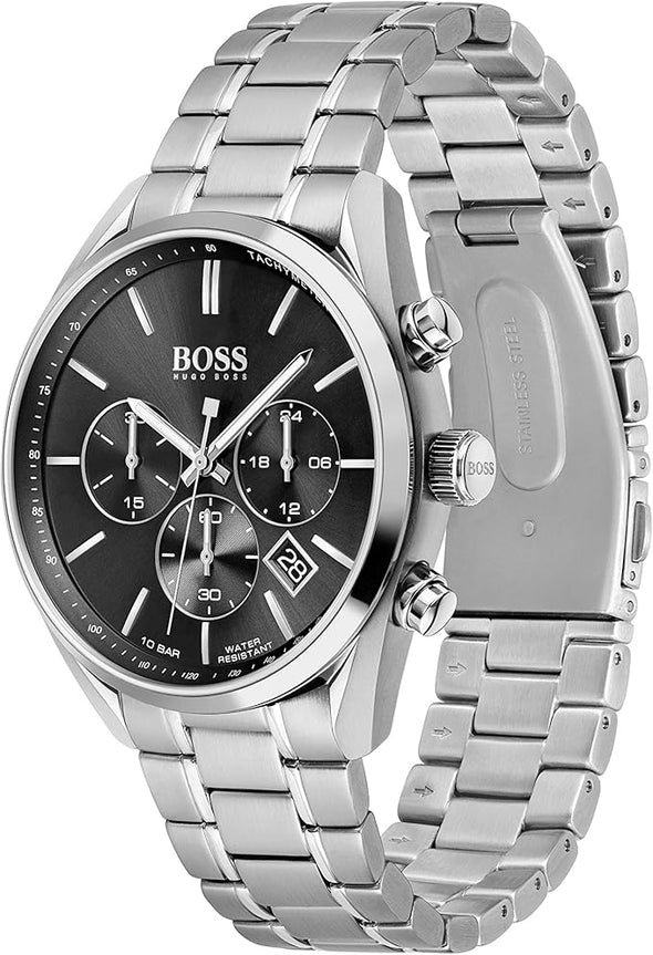 BOSS Cloud Men's Quartz Chronograph Watch - Innovative - Water Resistant - Date Function