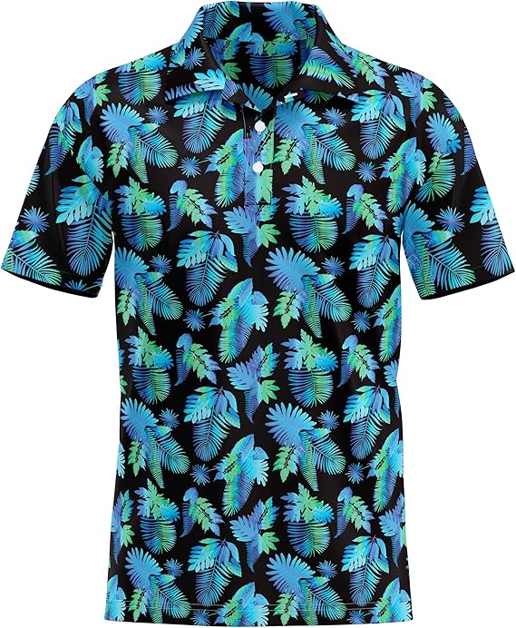 Mens Golf Shirt Short Sleeve Dry Fit polo t shirts