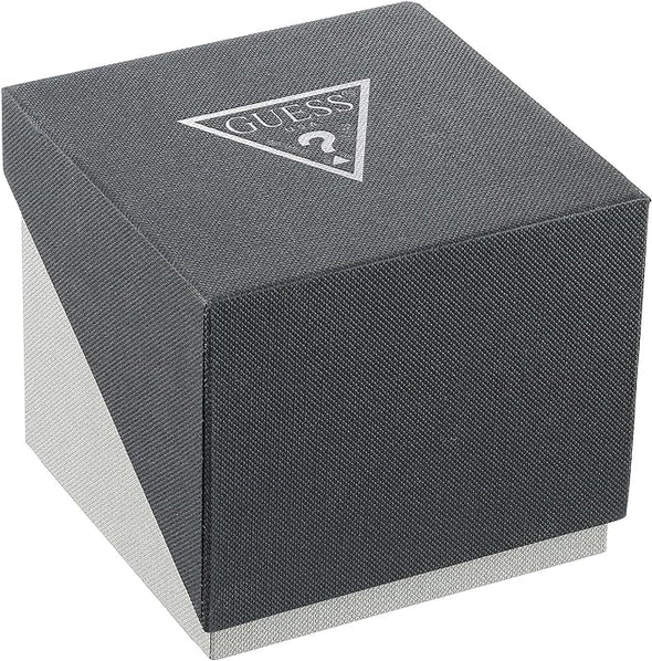 GUESS Iconic Blue Stainless Steel Stain Resistant Silicone Watch