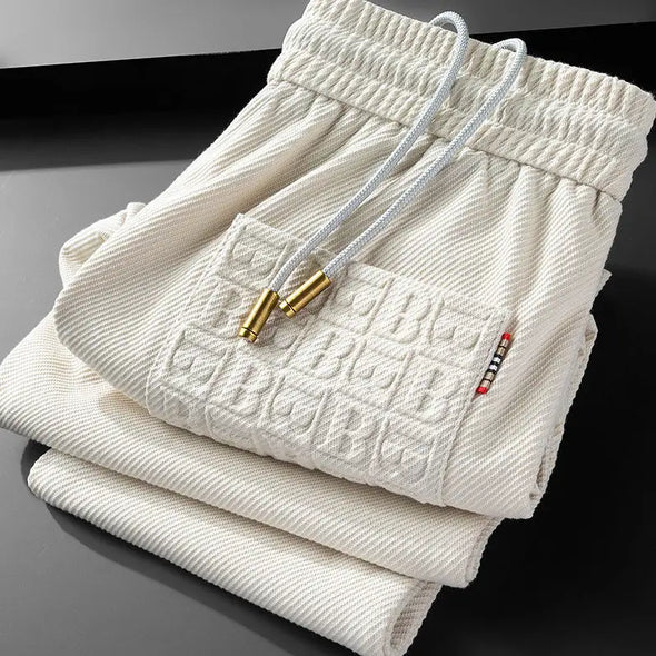 mens clothes Custom Fashion drawstring pants sweat pants for men's pants trousers