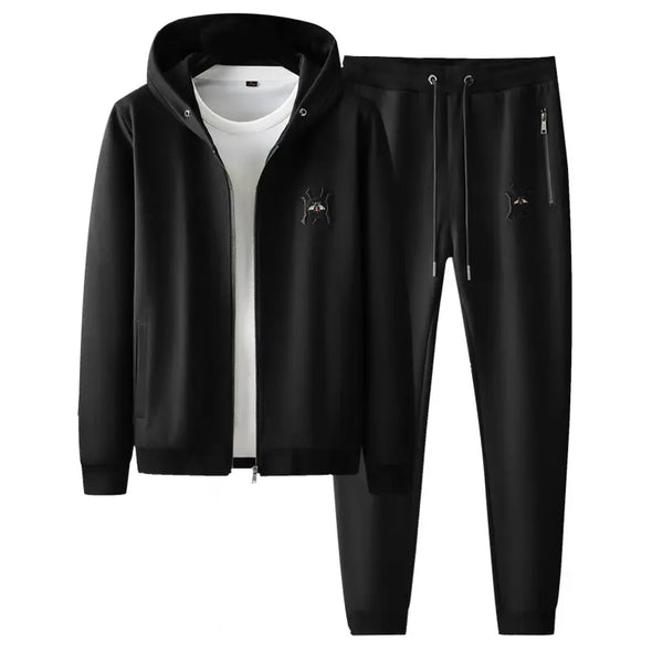 2 piece sweatsuit set men's clothing for men's hoodies & sweatshirts set