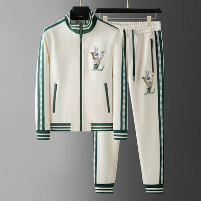 2 piece sweatsuit set men's clothing suits for men's hoodies & sweatshirts set